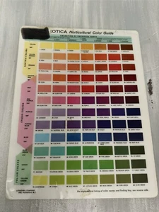 Vintage Exotica Horticultural Color Guide 1962 Roehrs Company New Jersey - Foto 1 di 3