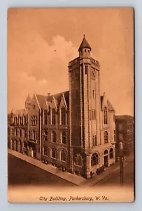 Parkersburg WV-West Virginia, Stadtgebäude, antike Vintage Souvenir Postkarte - Bild 1 von 2