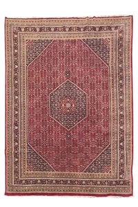 Amazing Hand Knotted Vintage Qashoun Wool Area Rug 12 x 9 Ft (1419 Ger-4) - Picture 1 of 10