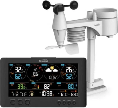 Weather Station  WIFI Professional 7-in-1 Wireless Sensor - Image 1 of 4