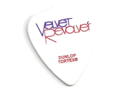 Velvet Revolver Dave Kushner Signature Guitar Pick 2004 Contraband Tour Plectrum - Image 1 of 2
