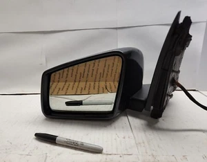 2010 MERCEDES BENZ C300 W204 LEFT DRIVER SIDE MIRROR SILVER OEM C755 - Picture 1 of 13