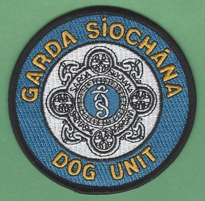 REPUBLIC OF IRELAND GARDA SIOCHANA DOG UNIT PATCH - Picture 1 of 1