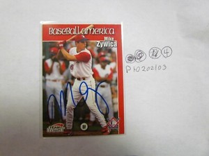 1999 Team Mike Zywica Signed Baseball Card 