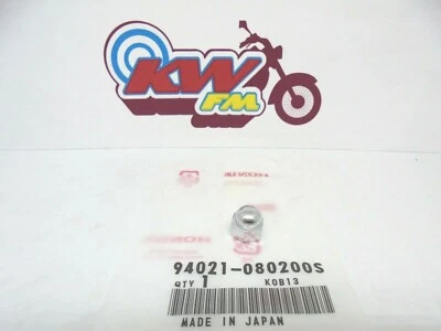 Honda C50 C90 Cub, CM125C genuino 8 mm tapa hexagonal / tuerca domo nuevo OEM 94021080200S Foto 1 de 4