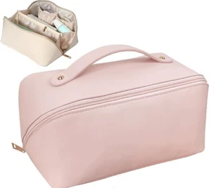 Große Kapazität Kosmetik Kosmetik Kosmetik Aufbewahrungstasche Reise Make-up Koffer Tasche P3 - Bild 1 von 5