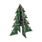 Mounted Christmas Tree Electronic 16 LED Flashing 3D 9-12V Dc