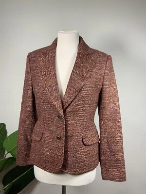 Chaqueta Blazer The Limited Mezcla Lana Boucle Talla 8 $158 Foto 1 de 4