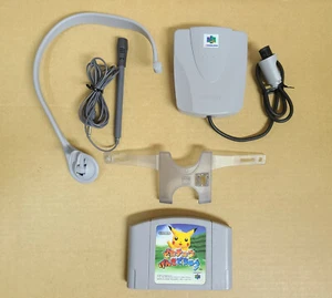 Nintendo64 Hey You Pikachu Genki Dechu with Microphone VRS unit NTSC-J Japan - Picture 1 of 5