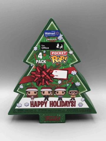 Funko Pocket POP: The Office- Tree Holiday Box - 4 Pack Cover
