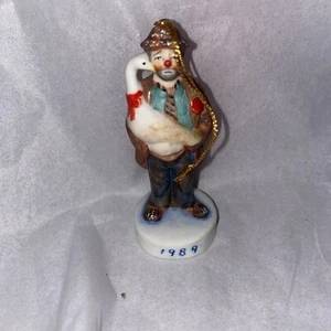 Emmett Kelly Circus Clown Collection Ornament 1989 by Dave Grossman - Picture 1 of 5