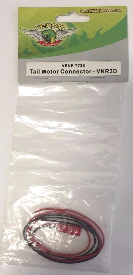 Conector de motor trasero VENOM RC VNR3D VENF-7738 RC parte radiocontrolada NUEVO Foto 1 de 1