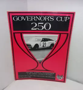 Governor's Cup 250 Stock Car Racing Program - Imagen 1 de 3