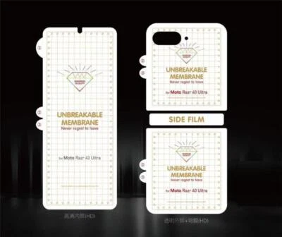 Soft Screen Protector fr Motorola Moto Razr 40 Ultra 2023 Hydrogel Film Matte HD - Image 1 of 4