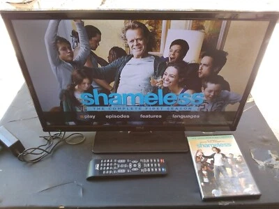 PyleHome PLTLD24 23.6" LED RV Digital TV/DVD combo , Remote, Power and movie - Image 1 of 2