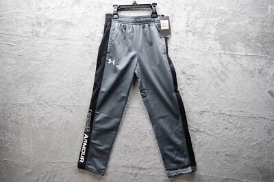 Under Armour Boy's Brawler Pants, Grey, Size 7, New - Image 1 of 4