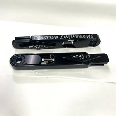 LIQUIDACIÓN EXTENSIONES BASCULANTE ZX NEGRAS 9-13" SOBRE 06-24 KAWASAKI NINJA ZX-14 Foto 1 de 4