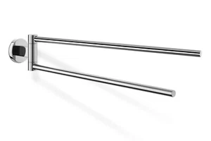 Zack Scala Polished Stainless Steel 46.5 cm Swivelling Towel Rail 40060 - Picture 1 of 3