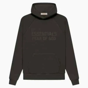 Sudadera con capucha Fear of God Essentials negra - L - Imagen 1 de 1
