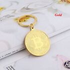 Jewelry Copper Plated Key Ring Bitcoin Key Chain Collectors Commemorative