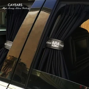 Junction Produce Plateado JP Correa de Cuero Cortinas de Coche Ventana Sombra Cenefa Completa - Imagen 1 de 26