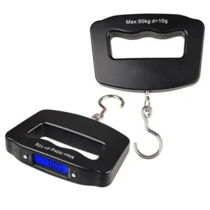 LCD Digital Luggage Scale Portable 50kg/10g Fish Hanging Weight Electronic Hook - Picture 1 of 5