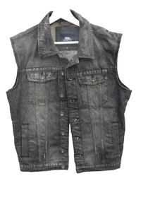 CLOCKHOUSE CKH BY C&A Jeans Weste Grau Denim Gr.S TOP - Bild 1 von 5
