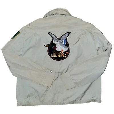Mundial Gallager & Co. años 60 de colección Chaqueta de caza Ducks Unlimited mediana A16 Foto 1 de 4