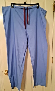 MEDLINE ENCORE Unisex XXL Reversible Scrub Pants Drawstring Waist 2 Pockets - Picture 1 of 7