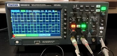 Hantek DSO2D10 DSO 2D10 2CH Digital Storage Oscilloscope 100MHz 1GSa/s 8M - Image 1 of 4