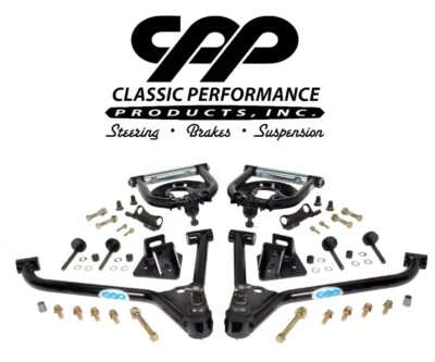 Brazos de control inferiores superiores tubulares delanteros negros Ford Fairlane CPP 1962-65 HECHOS EN EE. UU. Foto 1 de 4