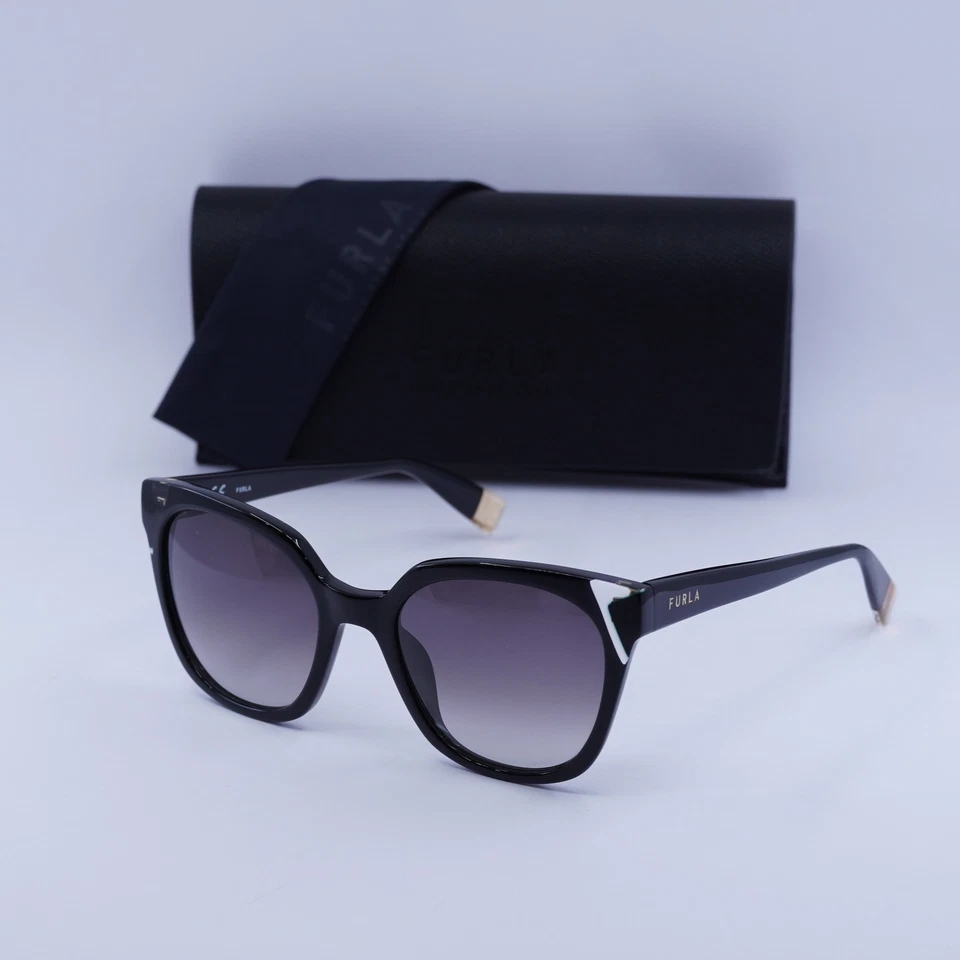 Furla SFU621V Cognac Frame 53-19-140 Sunglasses Without Tags