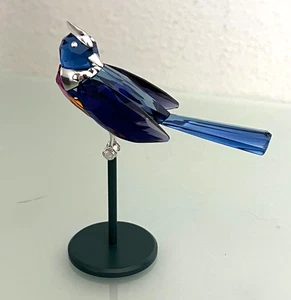 SWAROVSKI Crystal Bird Paradise BENUA 284066 Blue Purple Gold Stunning! RETIRED - Picture 1 of 16