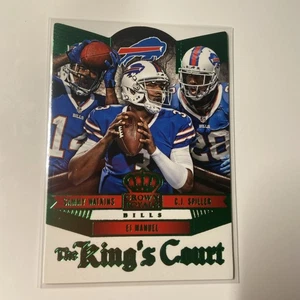 2014 Crown Royale The King's Court Green E J Manuel Sammy Watkins RC C J Spiller - Picture 1 of 2