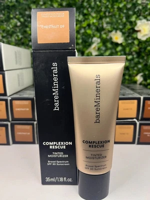 bareMinerals Complexion Rescue Tinted Moisturizer SPF 30 ~ CHESTNUT 09 ~ 1.18 oz - Image 1 of 4