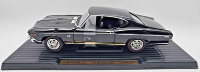 1969 Chevrolet Chevelle SS 396 Black 1:18 TL Diecast Car HTF RARE - Image 1 of 4