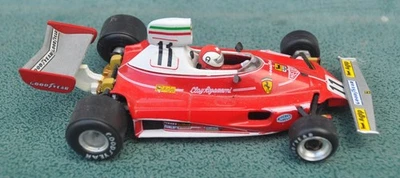 QUARTZO 1 : 43 " FERRARI 312T2 " CLAY REGAZZONI  USGP WEST 1976 Model Race Car - Image 1 of 4