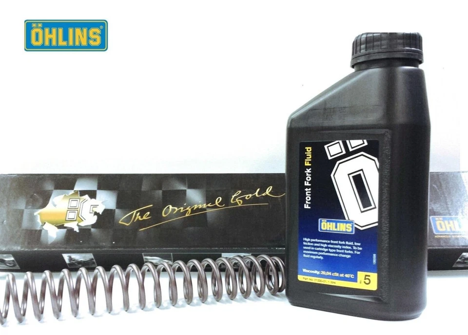 2X Muelles Horquilla 10.0 NM+ 1LT Aceite OHLINS Suzuki 1300R Hayabusa 1999-07 - Imagen 1 de 1