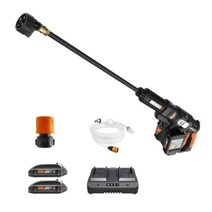 Worx 450 PSI 40V Hydroshot Tragbarer Kraftreiniger mit 4 in 1 Düse und Batt... - Bild 1 von 7