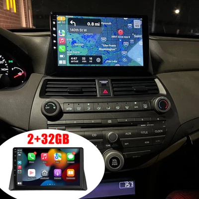 For HONDA ACCORD 8th 2008-2013 Android 13 Stereo Apple Carplay Car Radio 2+32GB - Image 1 of 4