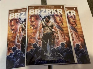 BRZRKR 1 - Boom! Studios - 2021 - Cover B Brooks - 1st Print - NM Lot Of 3 - Picture 1 of 5