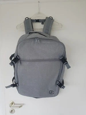 NEU!! großer Handgepäck Rucksack Weichgepäck ca. 54x35x20cm ca. 40  Liter GRAU - Bild 1 von 4