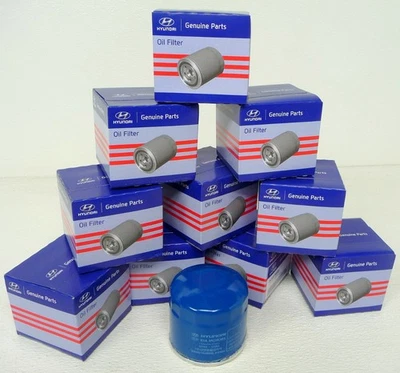 Lot of 10 OEM Hyundai Kia Oil Filters 26300-35505 - Image 1 of 4