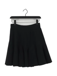 Carven Women's Midi Skirt UK 8 Black Lyocell Modal with Elastane Midi A-Line - Picture 1 of 8
