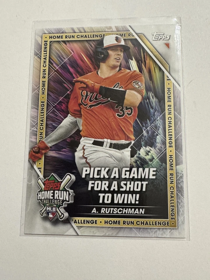 2023 Topps #HRC-3 Adley Rutschman Home Run Challenge (Series Two) - Image 1 of 1