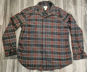 Vintage LL Bean Herren XLarge Slim Fit Flanell Kragen Button Down Hemd - Bild 1 von 7