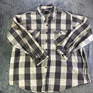 Prentiss Outdoors XL groß Knopfleiste Jagd Opa Hipster Flanell Made USA NY - Bild 1 von 8