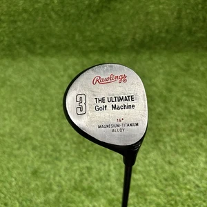 Rawlings Golf THE ULTIMATE GOLF MACHINE 3 Wood 15° ⛳️ Regular Flex Graphite RH - Picture 1 of 20