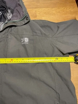 Karrimor Green Waterproof Coat Jacket Sz XL Mens Full Zip Rain Walking Casual - Image 1 of 4