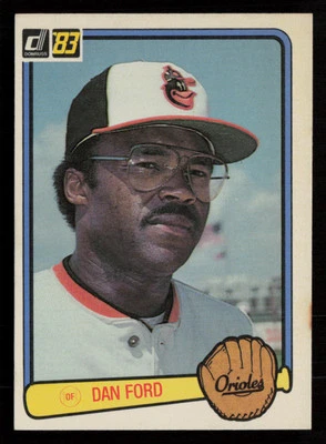 Dan Ford 1983 Donruss #509 Baltimore Orioles Baseball Card - Image 1 of 2